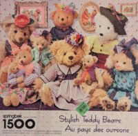 Springbok Stylish Teddy Bears - image du puzzle