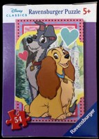 Ravensburger Disney Lady and the Tramp - パズル画像