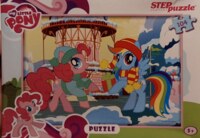 Step Puzzle My Little Pony (Pinkie Pie & Rainbow Dash) - パズル画像