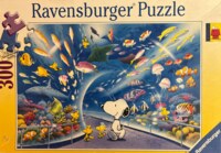 Ravensburger Snoopy at the aquarium - imagen del puzzle