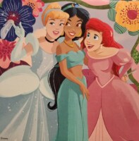 Ravensburger Disney Princess: Girl Power! 3 (Cinderella, Jasmine & Ariel) - パズル画像