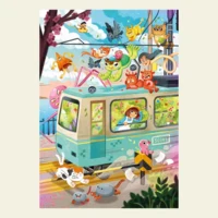 Sto Puzzle Treno per Kamakura - パズル画像