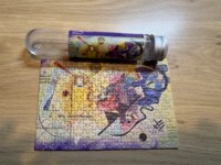 Londji Kandinsky - gelb rot blau - image du puzzle