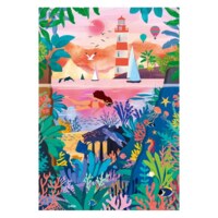 Pieces & Peace Fonds Marins Colorés - Puzzlebild