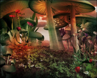 Eurographics Fairytale & Mushrooms Scenery - Puzzlebild