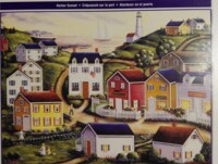 Art Gallery Harbor sunset - image du puzzle