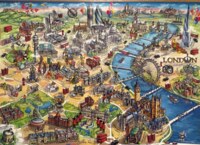 Gibsons London Landmarks - Puzzlebild