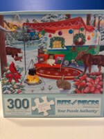 Bits and Pieces Christmas Camper - imagen del puzzle