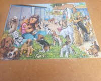 Ravensburger Nadine al canile - obrázek puzzlí