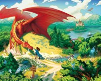 Boardwalk My Little Dragon - puzzle image