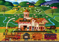 Buffalo Games Fox Hill Farms - Puzzlebild