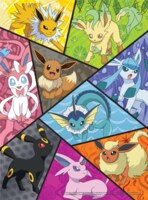 Buffalo Games Pokémon - Eevee Montage - obrázek puzzlí