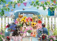 Cobble Hill Country Truck in Summer - Puzzlebild