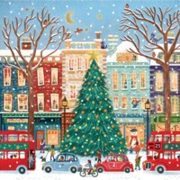 Galison Tinsel City - obrázek puzzlí