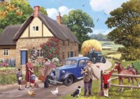 Gibsons The Evacuees: Safe In The Country - puzzle image