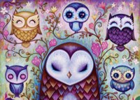 Heye Dreaming: Great Big Owl - obrázek puzzlí
