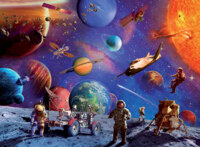 Hinkler Space Explorers - obrázek puzzlí