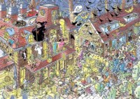 Jumbo Jan van Haasteren: Trick or Treat - obrázek puzzlí