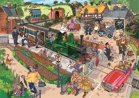 Jumbo Wasgij Destiny 13: Commuting Chaos! - obrázek puzzlí