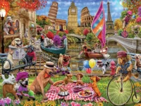 Masterpieces Dog Gone Days - puzzle image