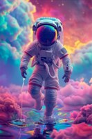 Misitu Space Fantasy: Astronaut - obrázek puzzlí
