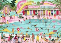 Ravensburger Flamingo Park - obrázek puzzlí