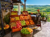 Ravensburger Fruits and Vegetables Market, Croatia - image du puzzle