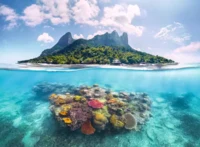 Ravensburger Island Waterscape - パズル画像