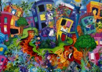 Ravensburger Lady Bug Lane - puzzle image