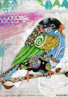 Ravensburger Swirly Bird - puzzle image