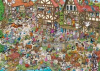 Ravensburger Time Travel 2 - Middle Ages - puzzle image