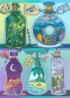 speedpuzzle.eu Bottled Biomes - Puzzlebild