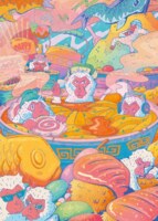 Sto Puzzle Ramen A Jigokudani - パズル画像