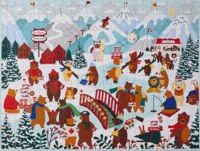 Tim Hortons A Beary Kind Holiday Puzzle - puzzle image