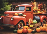 Trefl Autumn Old Truck - puzzle image