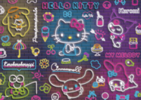 Trefl Neon Hello Kitty - obrázek puzzlí