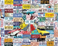 White Mountain State Plates - imagen del puzzle